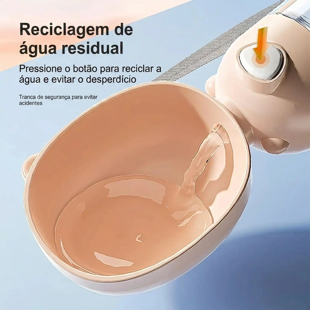 HidraGo™ — Garrafa 2-em-1 Água + Ração