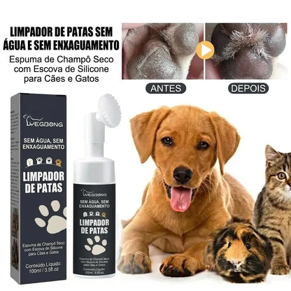 PataLimpa™ — Espuma de Limpeza de Patas