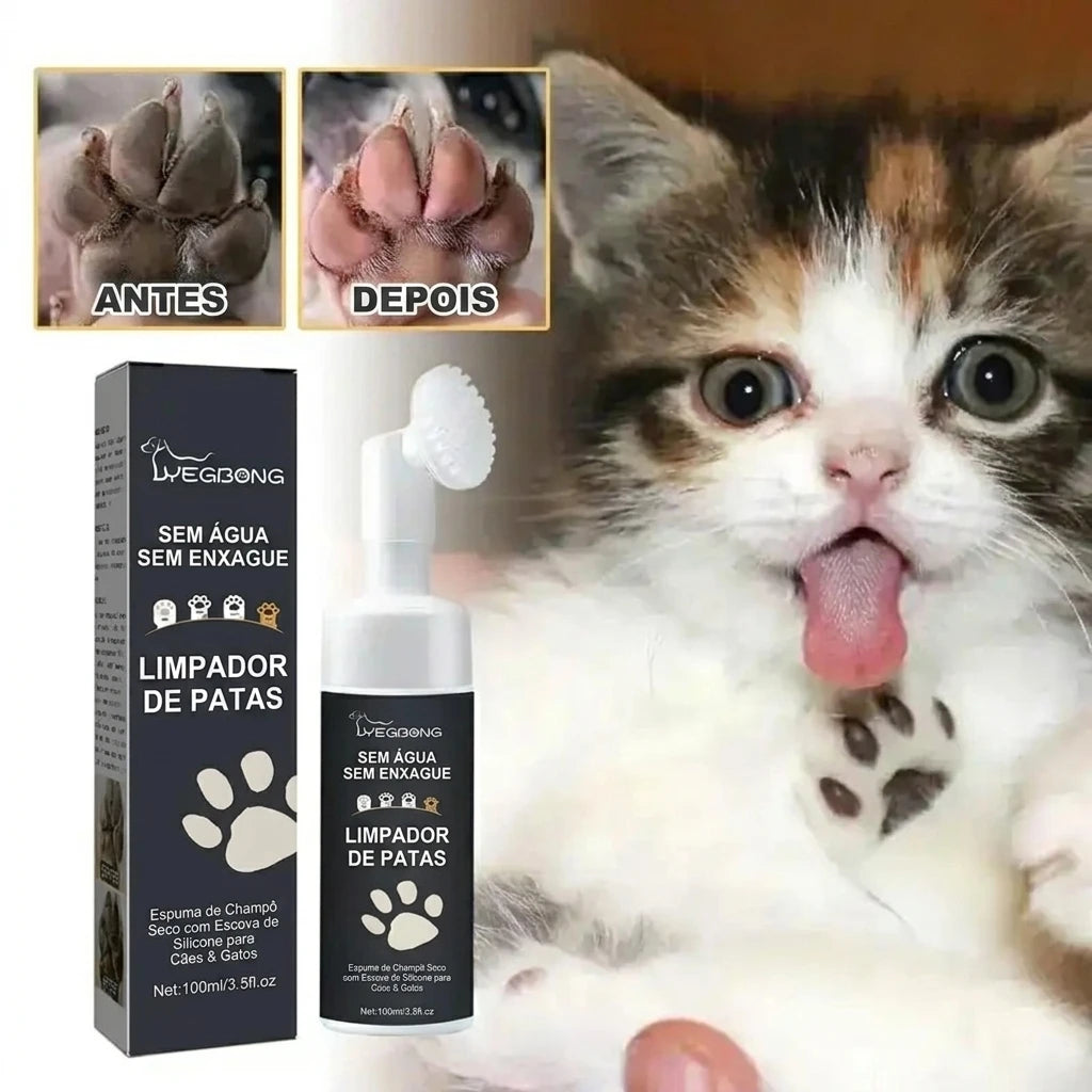 PataLimpa™ — Espuma de Limpeza de Patas