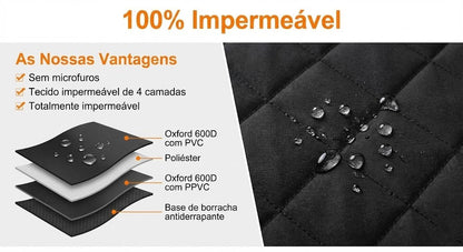 CalmaViagem™ Protetor Premium de Banco Traseiro
